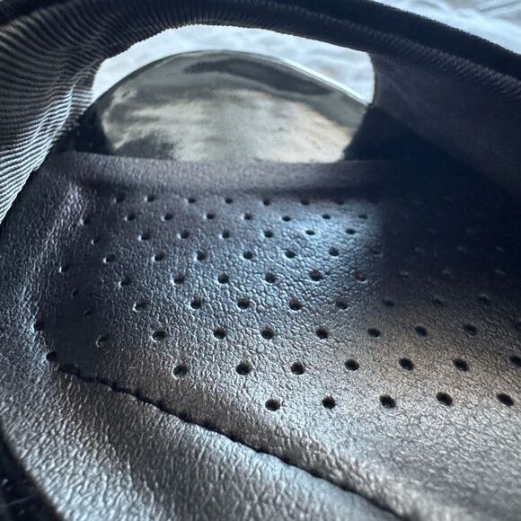 LifeStride Teller Black Peep Toe Slingback Women’s 7M Comfort Shoes 3.5” Heel - Picture 10 of 15